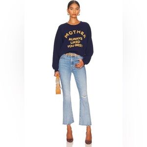Mother Hustler Ankle Fray Jeans